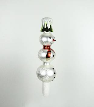 Snemand spir til juletræet 30 cm