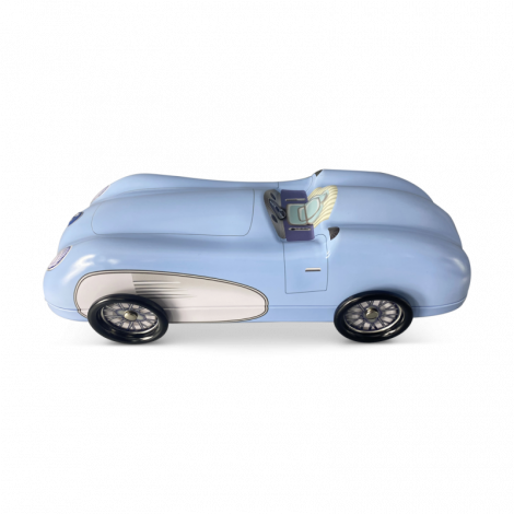 Kagedåse Speedster lyseblå bil