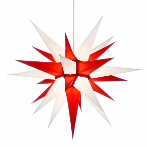 Advent stjerne rød-hvid 60 cm Herrnhuter