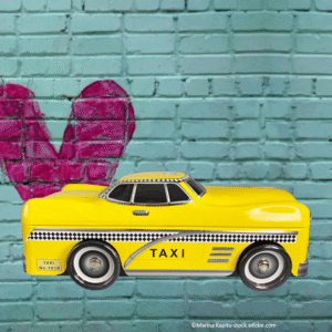 Kagedåse Yellow Cab b