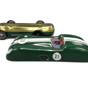 Kagedåse Grøn racerbil 21 a