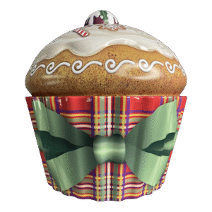 Kagedåse Jule cupcake