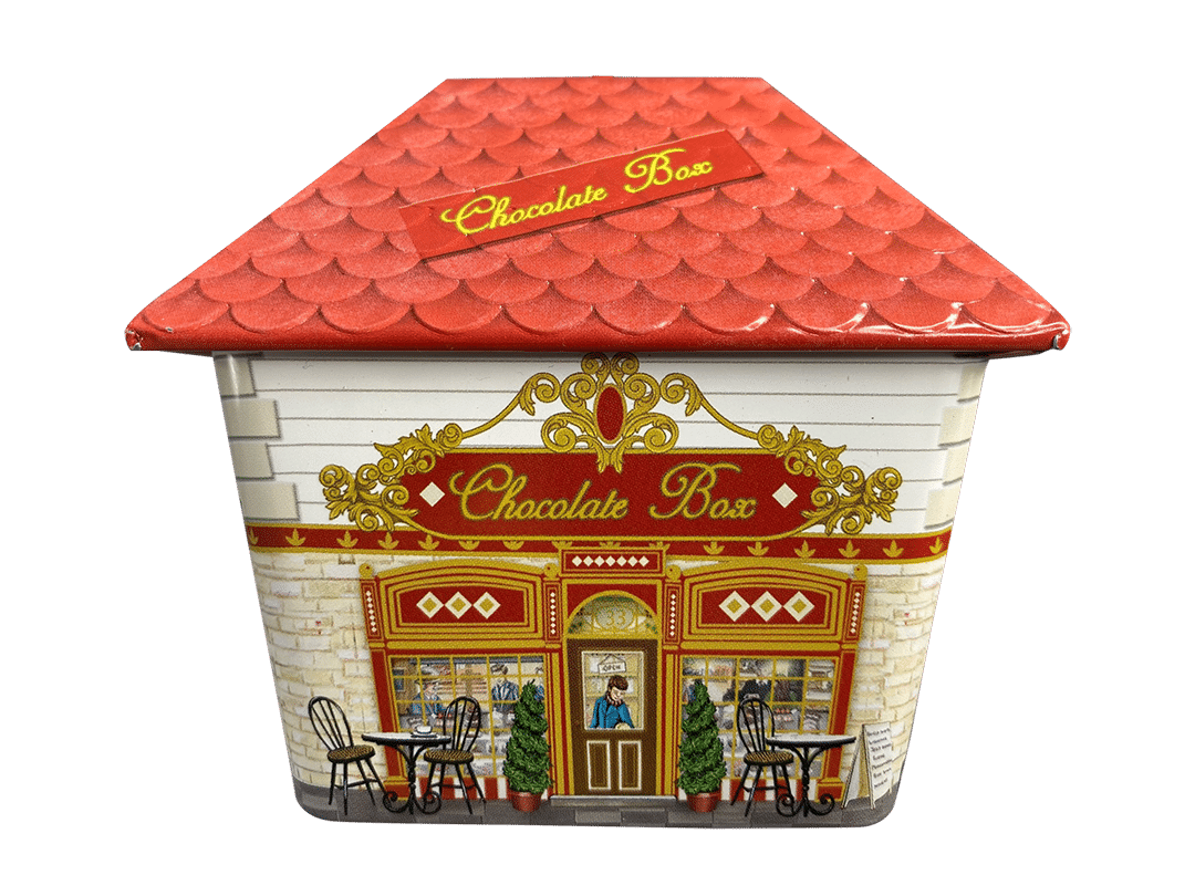 kaged_se_til_chokolade_r_d.png Kagedåse hus til chokolade rød