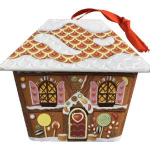 Kagedåse Honningkagehus til juletræet
