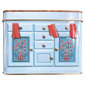 Kagedåse Kommode turkis