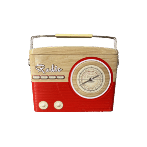Kagedåse Radio rød