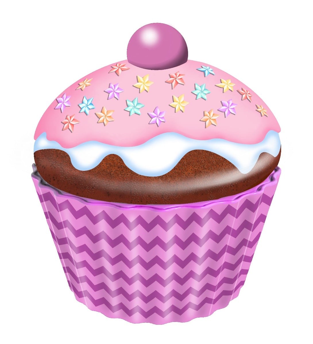 cupcake_kaged_se_stor_pink.jpg Kagedåse Cupcake pink