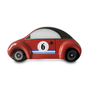 Kagedåse Rød mini Boble bil nr.6