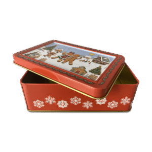 Kagedåse med honningkage figurer a