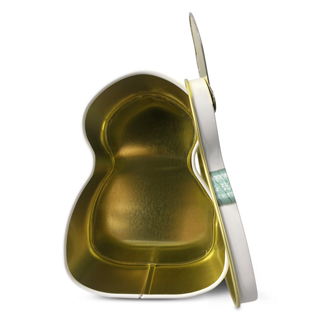 Kagedåse 3 stk med snemand, Rudolf og julemand c