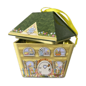 Kagedåse - Påskeharens hus grøn a