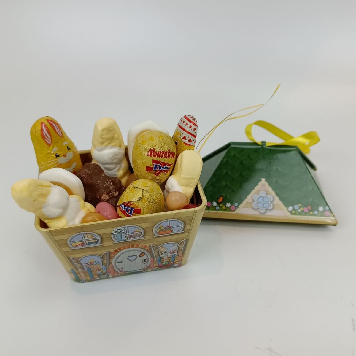 Kagedåse - Påskeharens hus grøn d