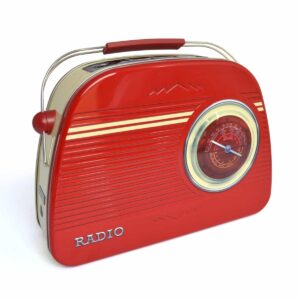 Kagedåse Radio rød