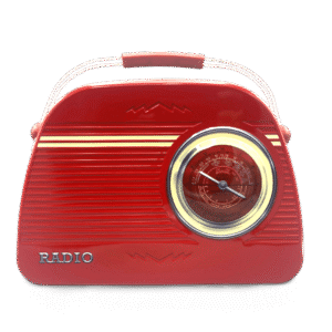 Kagedåse Radio rød a