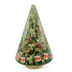 Juletræ roterende spilledåse ab