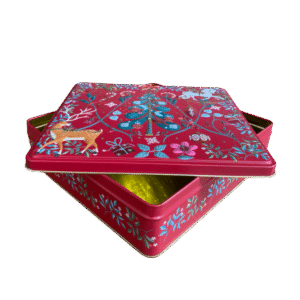 Kagedåse Julenostalgi i rød a