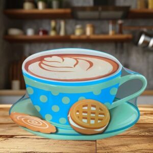 Cappuccino kagedåse turkis