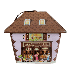 Kagedåse hus med kage butik