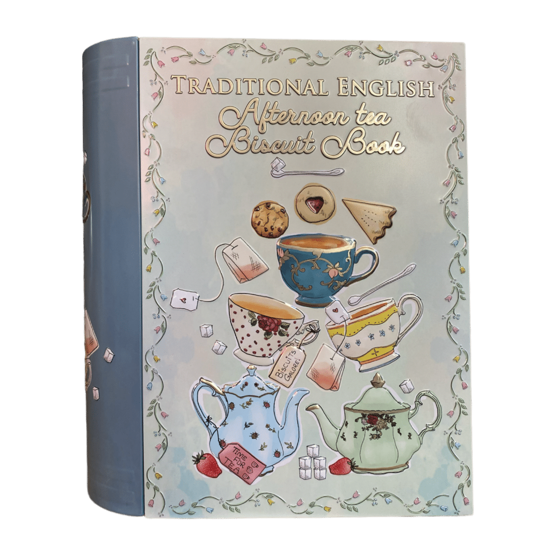 Kagedåse Tea og småkage store bog