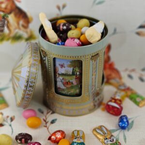 Påskehare spilledåse og kagedåse k