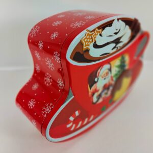 Julemandens cacao kop kagedåse a