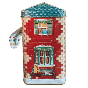 Slik butik julekagedåse a