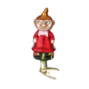 Mumitrolde Lille My glas julekugle 9.5 cm med clips