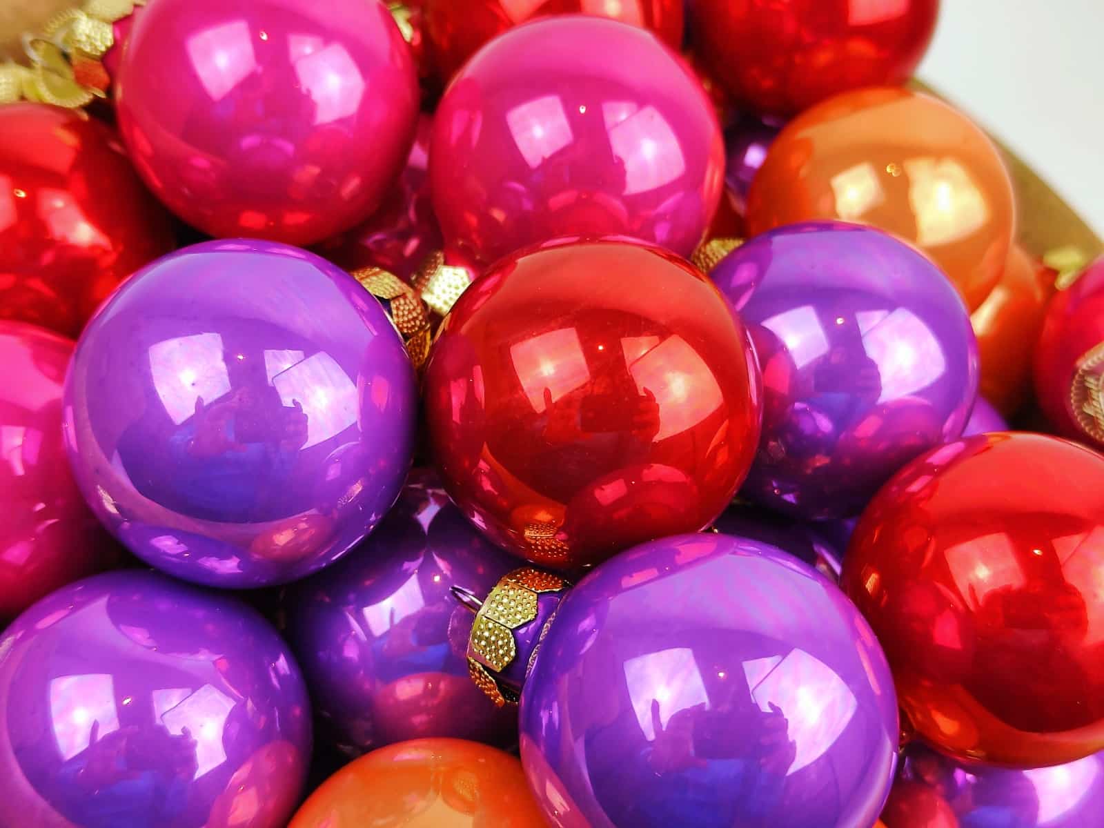 Juletræskugler Crush Ø 6 cm 30 stk b