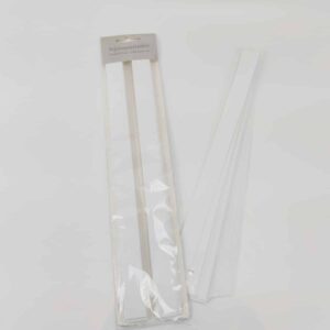 2 cm hvide stjerne strimler