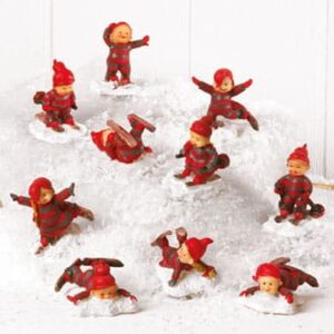 Babynissernes skønne ski landskab