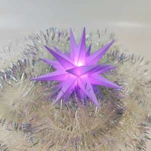 Årets Advent Stjerne 2024 Lilla e