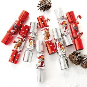 Bramminge drillenisser knallerter med gaver