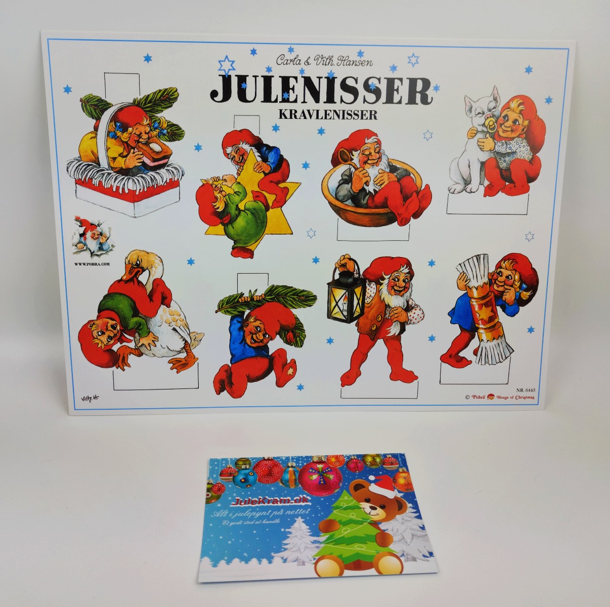 Kravlenisser af Clara og Vilhem Hansens Nissernes verden a