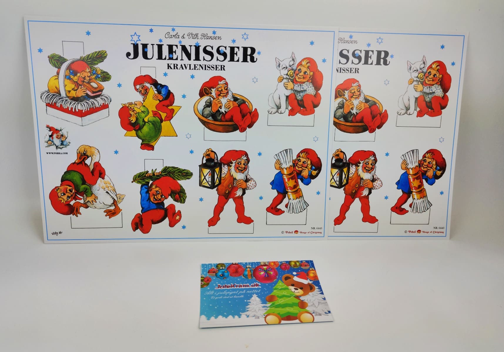 Kravlenisser af Clara og Vilhem Hansens Nissernes verden b