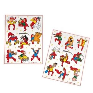 Vindues stickers med Bramming drillenisser 2 ark