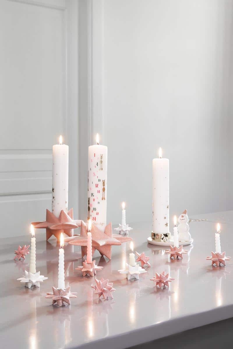 Advent lysestage til kalenderlys a