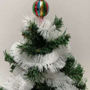 Busket hvid guirlande 2.7 mtr