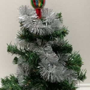 Busket hvid guirlande 2.7 mtr