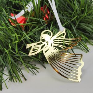 Flyvende guld engle i metal b