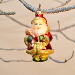 Smuk julemand med langt skæg julekugle