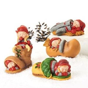 Nissetumlinger der sover i sko