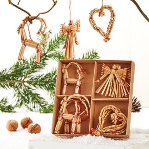 Gammeldags strå pynt