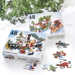 Nissernes jul puslespil med skib