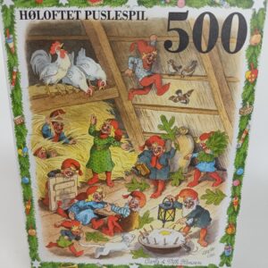 Nissernes jul puslespil på hø loftet a