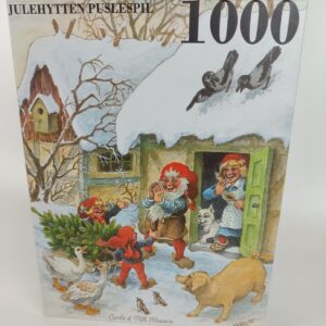 Nissernes jul puslespil med nissefar og nissemor a