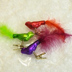 Fugle på clips i tivoli farver