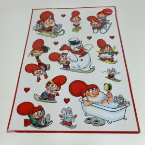 Vindues stickers Julius nissernes store badedag a