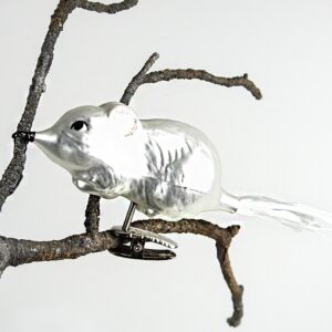 Sølv spidsmus med fiberhale