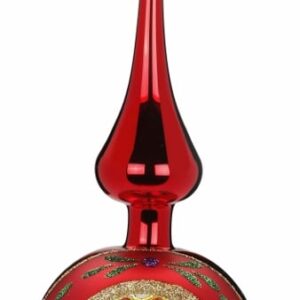 Rødt spir med reflektor 36 cm