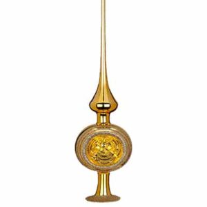 Guld spir med reflektor 33 cm